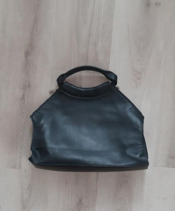 Сумка шопер кожанная