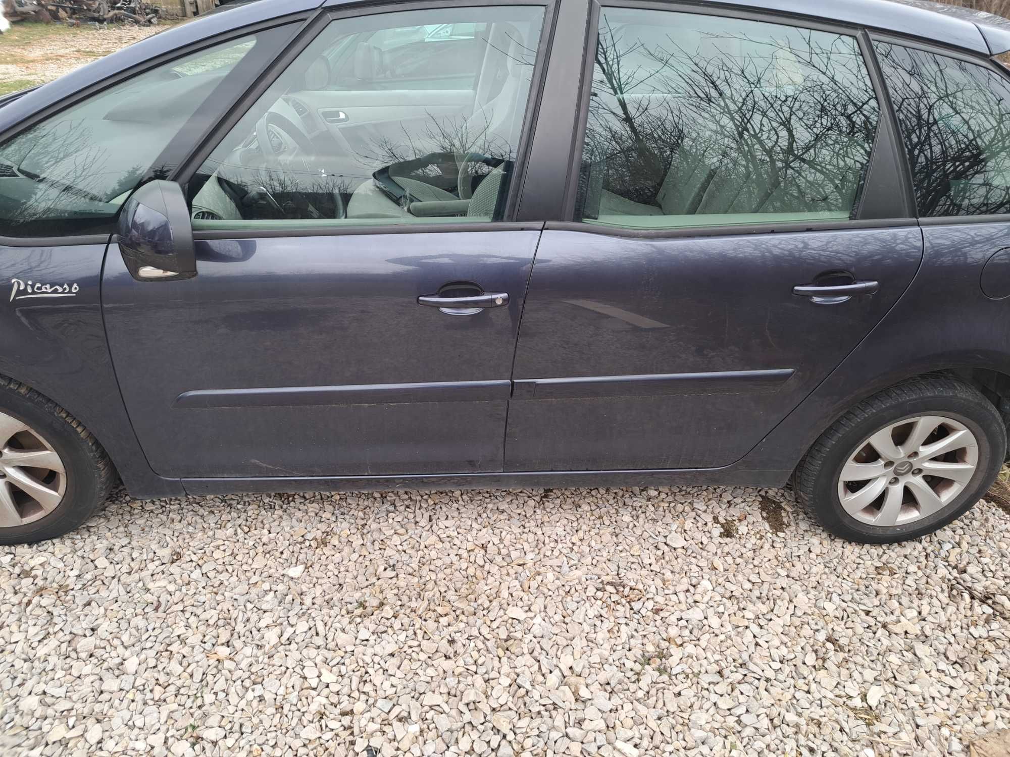 C4 Picasso I 09 krótki zderzak błotnik KENC klapa tył drzwi lusterko