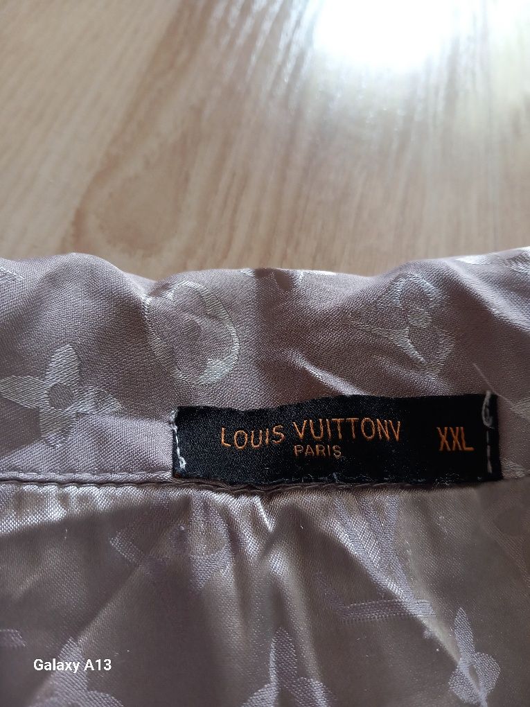 Louis vuitton pizamka damska xl komplet satyna
