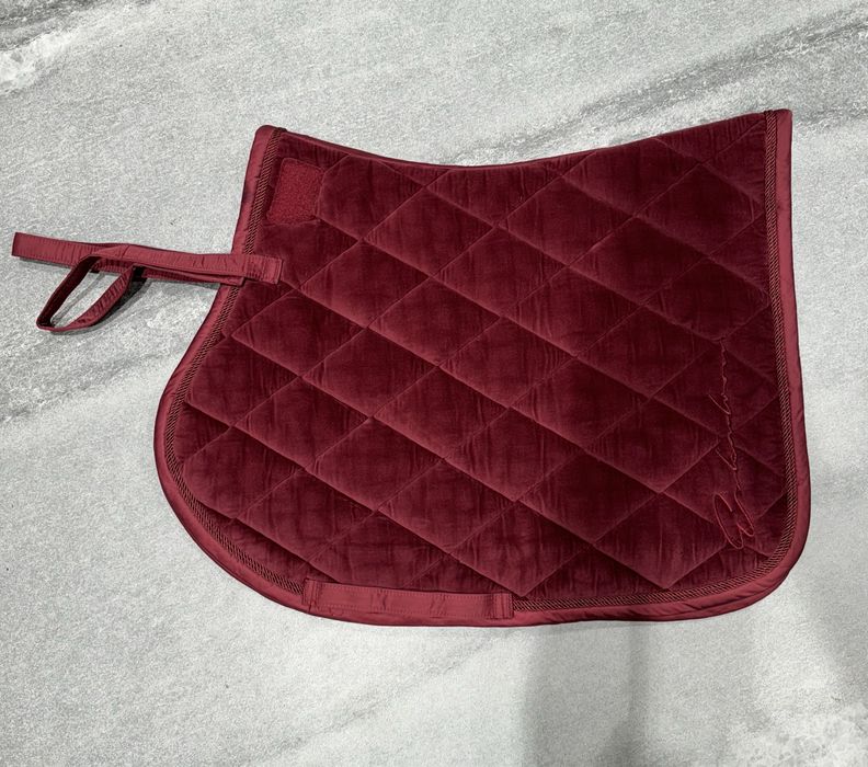 Bordowy czaprak skokowy VS