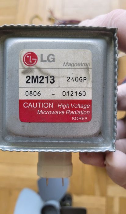 Magnetron wentylator kondensator wysokonapięciowy z mikrofali