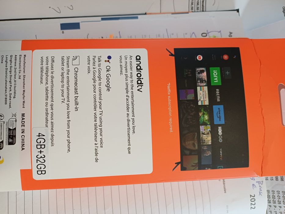 Box Stick Android Lemfo de 32GB - 8k.