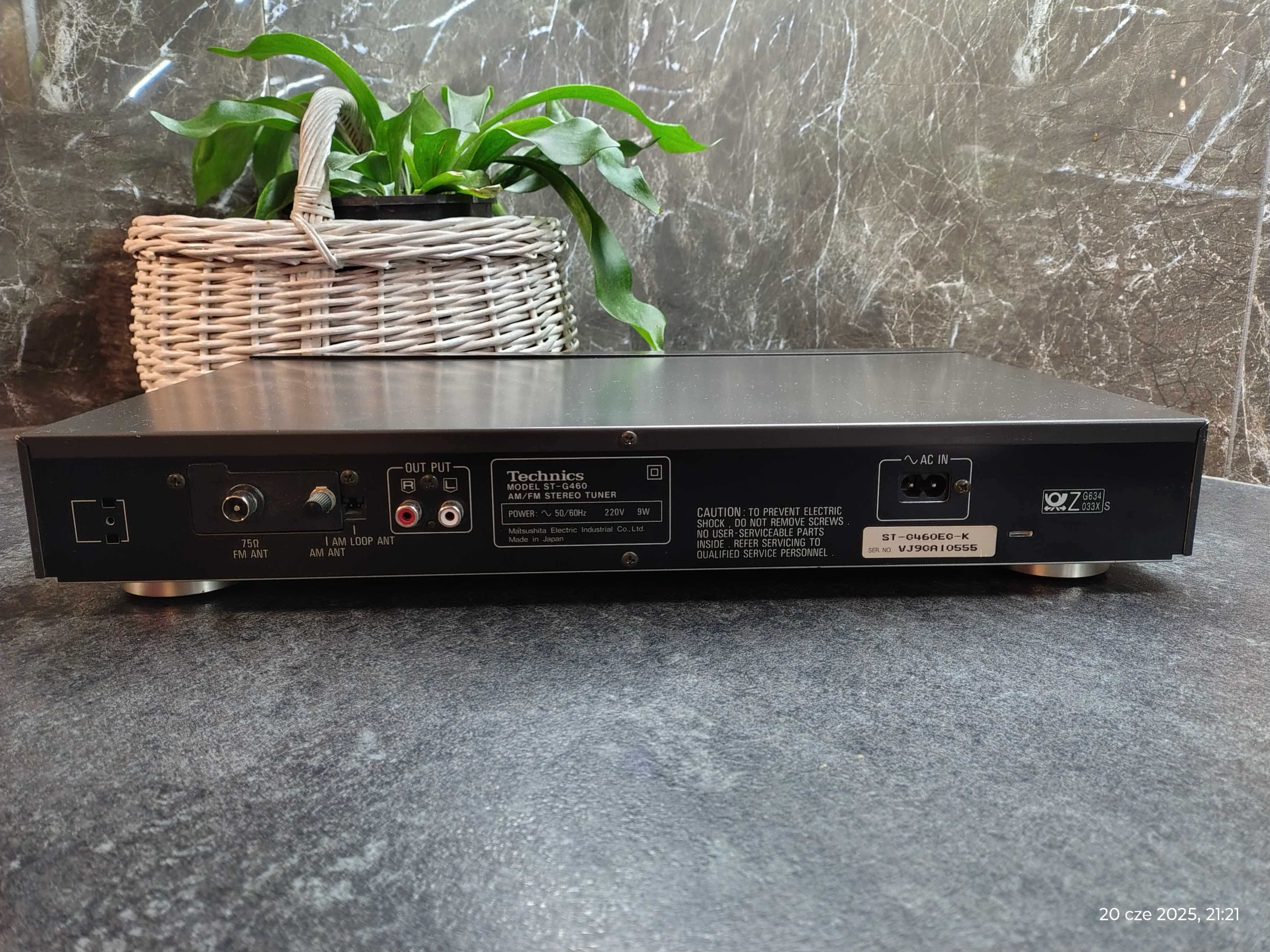 Technics ST-G460 bdb. Tuner po fachowym przeglądzie-super stan