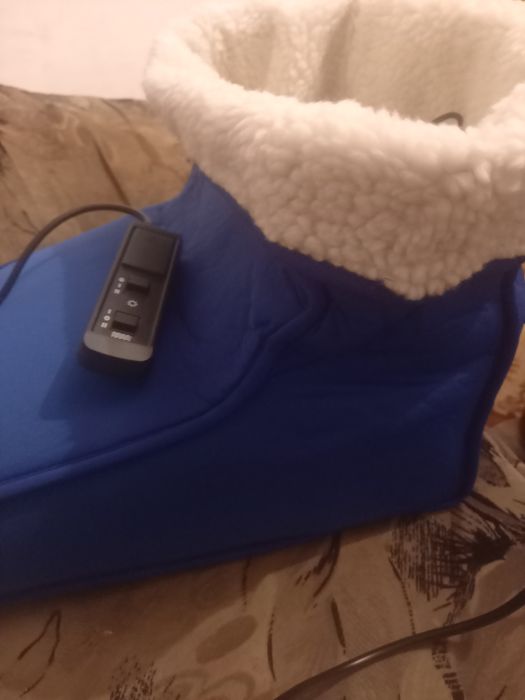 Ogrzewacz z masażerem do stóp