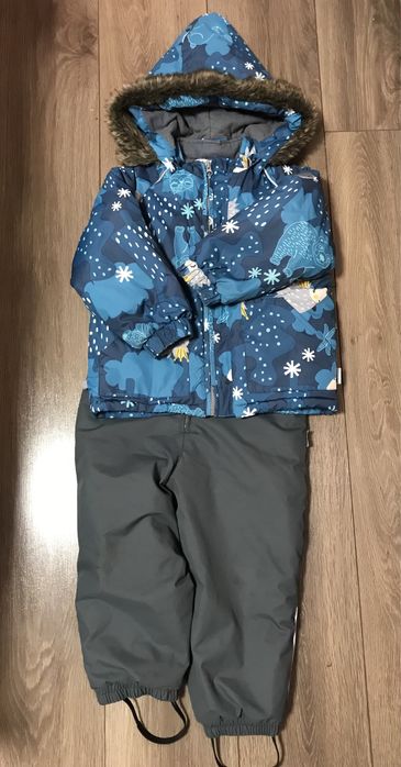 Зимовий комбінезон,напівкомбінезон для дівчинки чи хлопчика 98 розмір