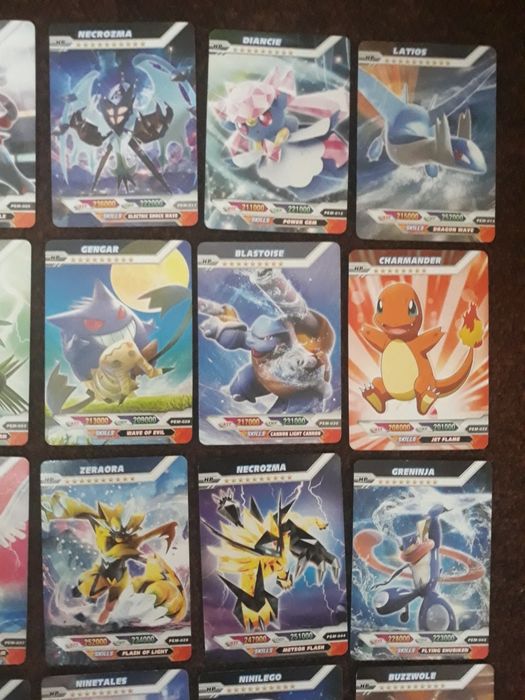 25 cartas pokemon