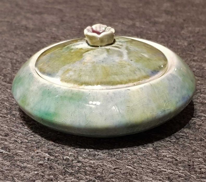 Ceramiczny pojemnik na biżuterię lub kosmetyki