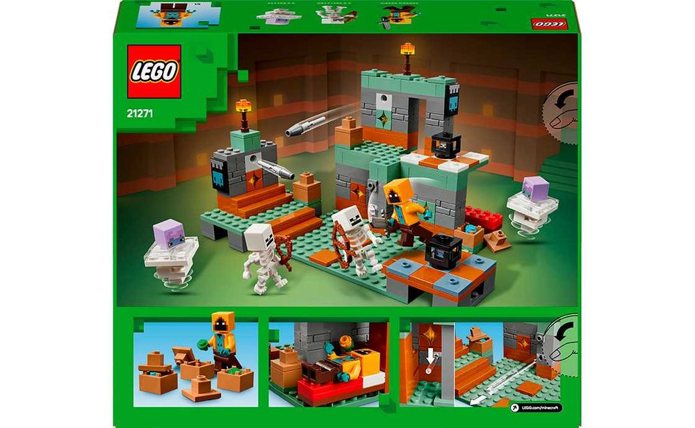 Lego Minecraft 21271 Дворец испытаний. В наличии