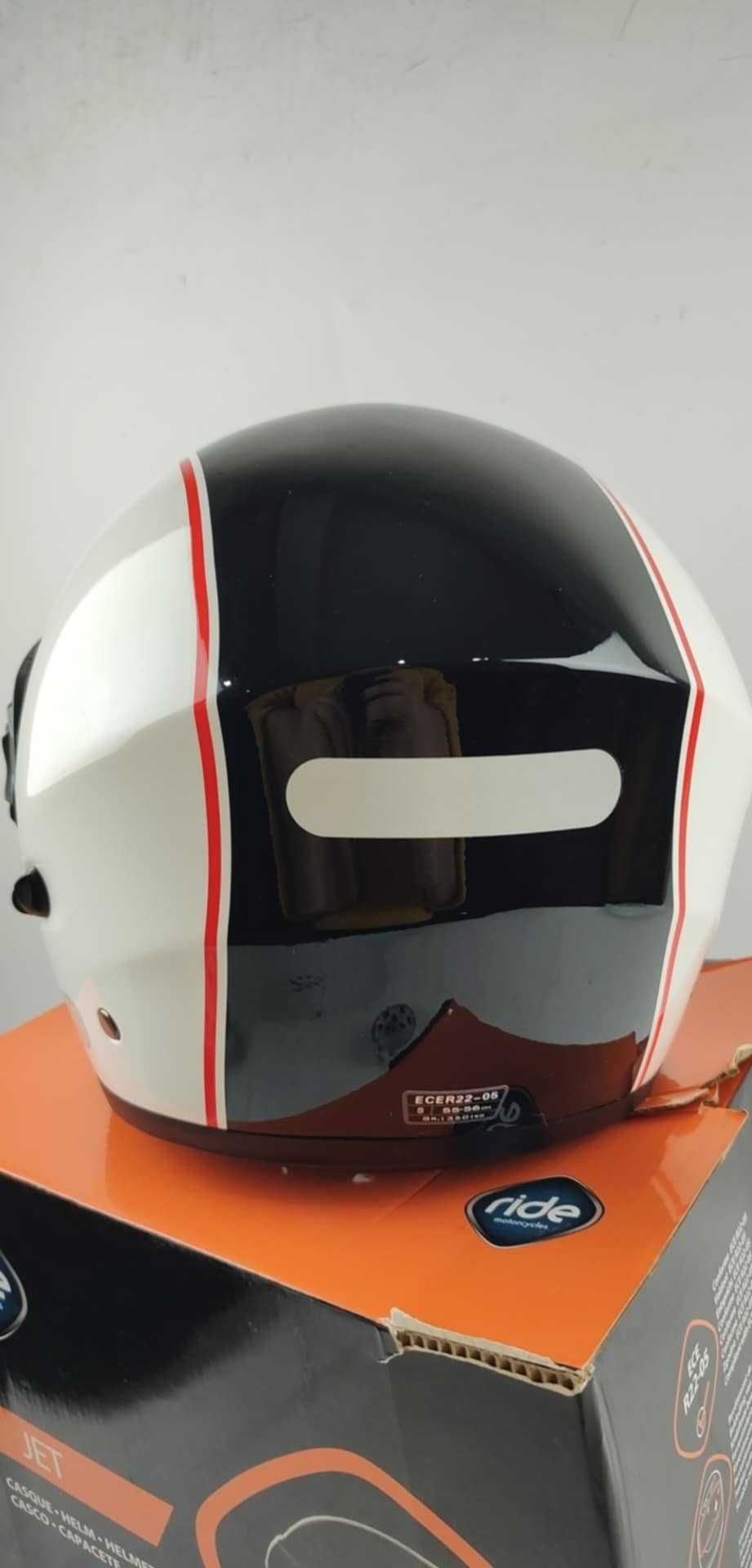 Kask Motocyklowy Cross na motor S Otwarty