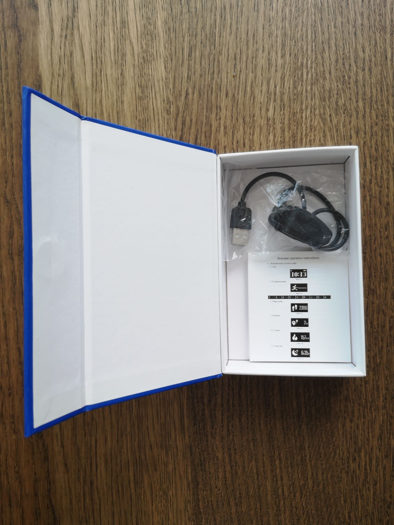 Smart bracelet com contagem passos