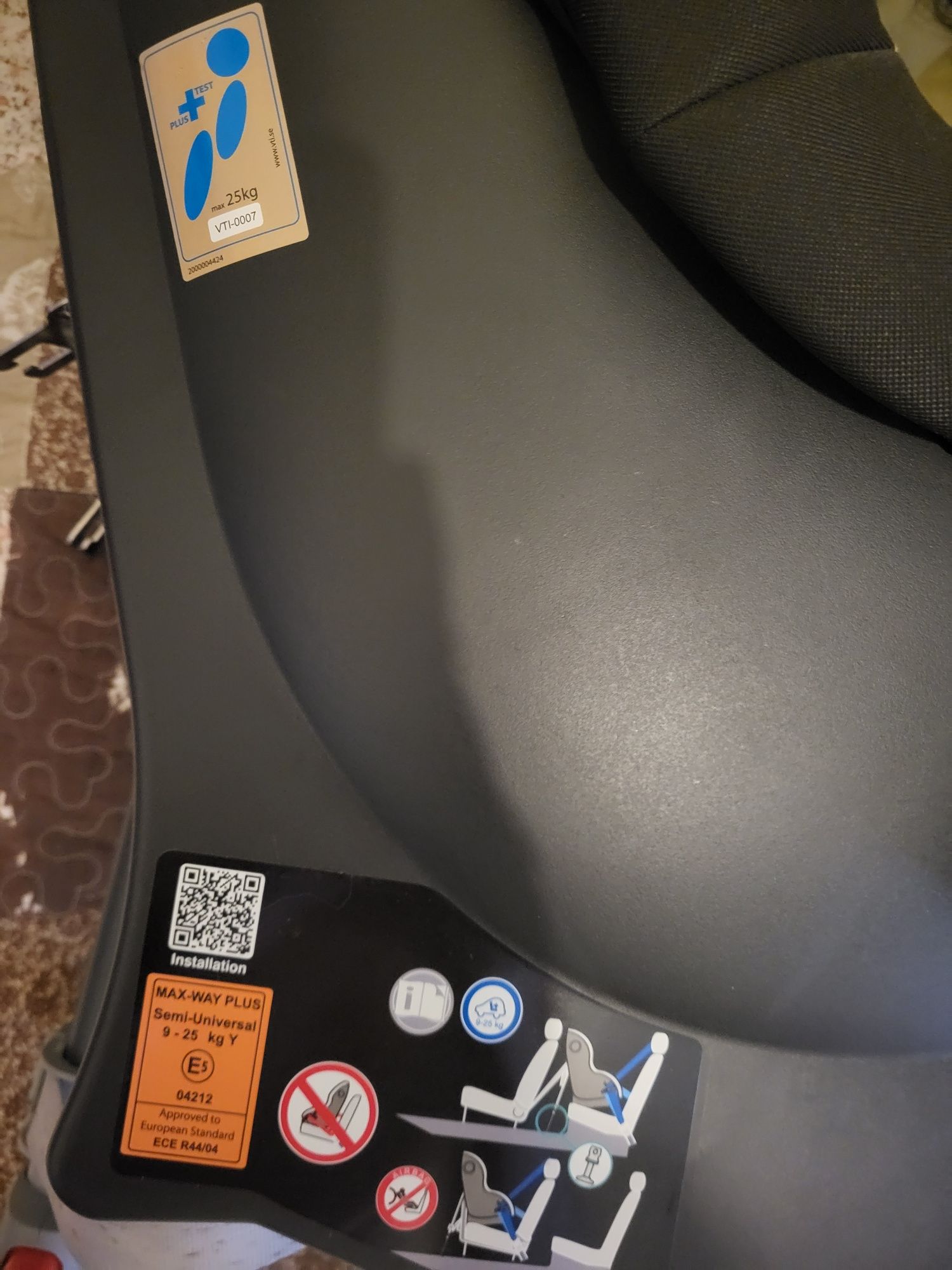 Cadeira Auto Britax Romer Max Way Plus