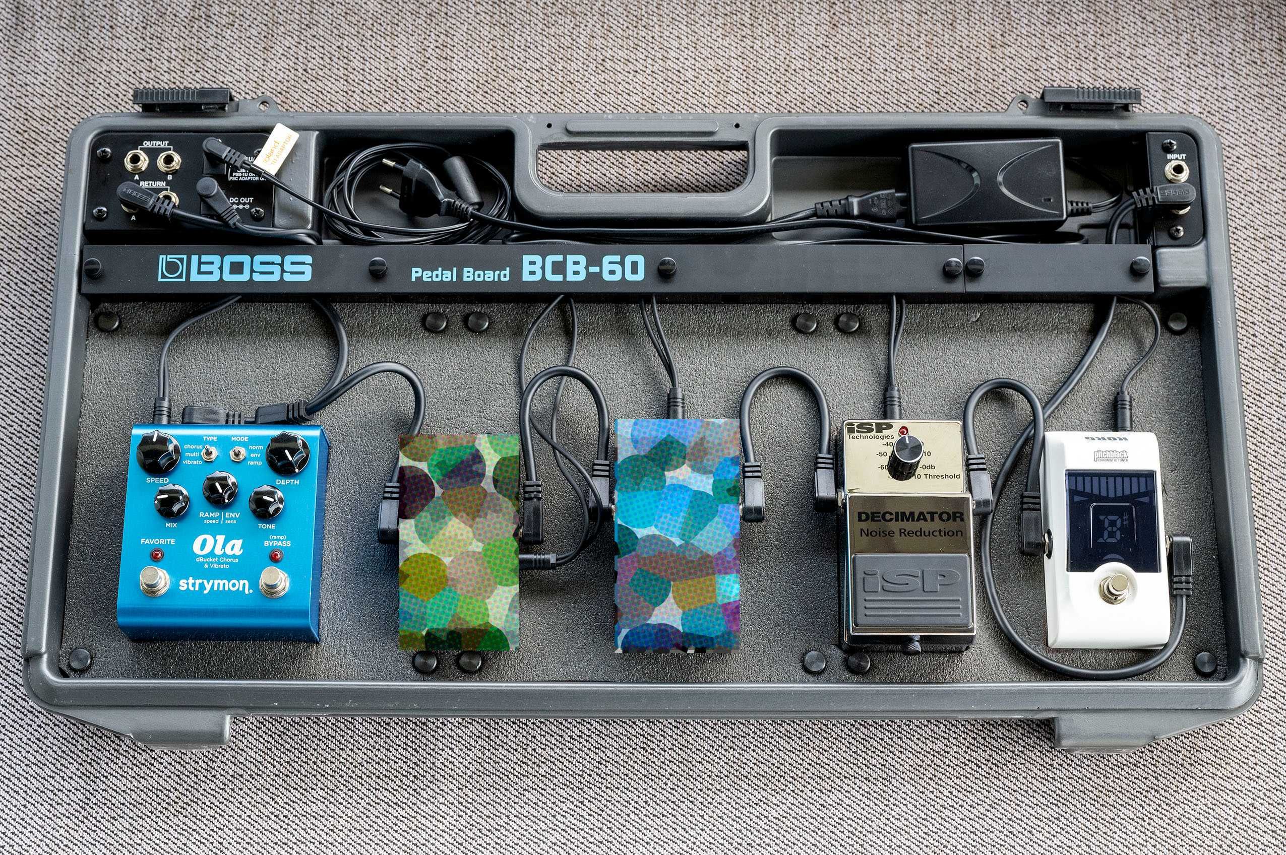 Pedal Board Boss SCS-60 в комплекті з педалями