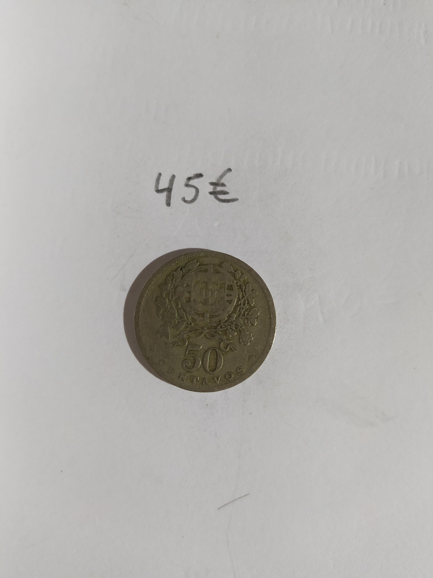 Moeda 50 centavos do ano 1929