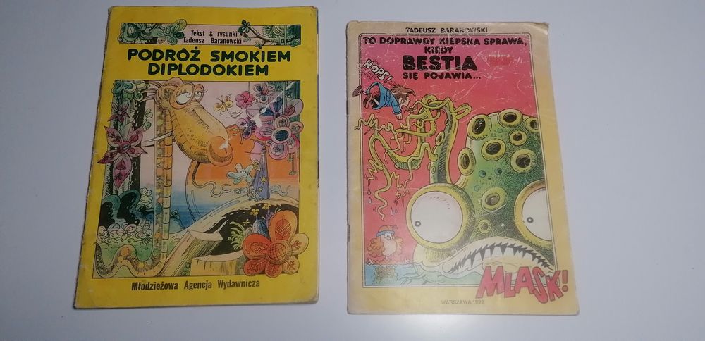 Tadeusz Baranowski. 2 komiksy z PRL