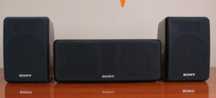 Colunas Sony SS-CN17 e SS-SR17