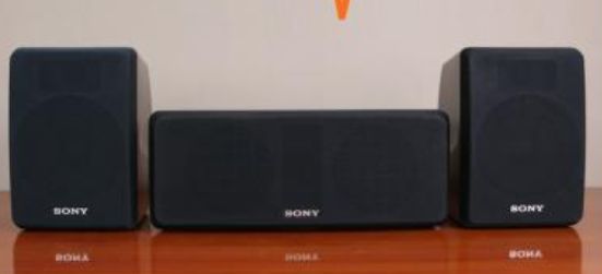 Colunas Sony SS-CN17 e SS-SR17