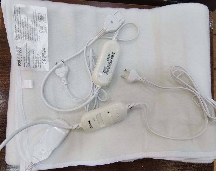 Електропростирадло "100GRADI"  160 x 150 см — 2 вилки