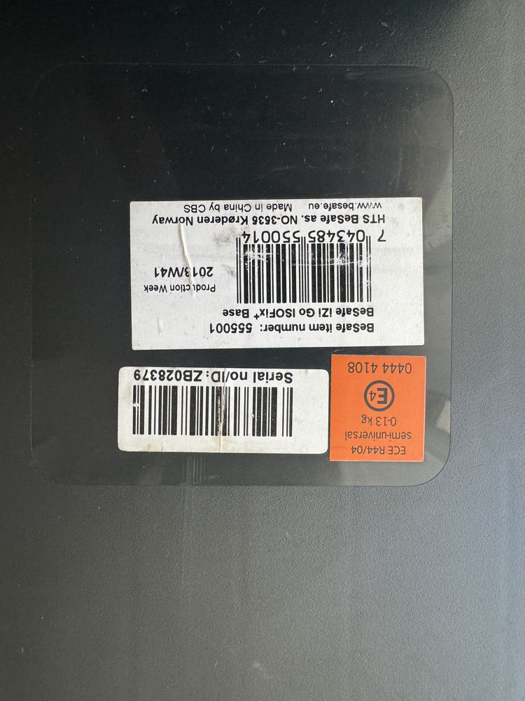 Isofix izi go BeSafe