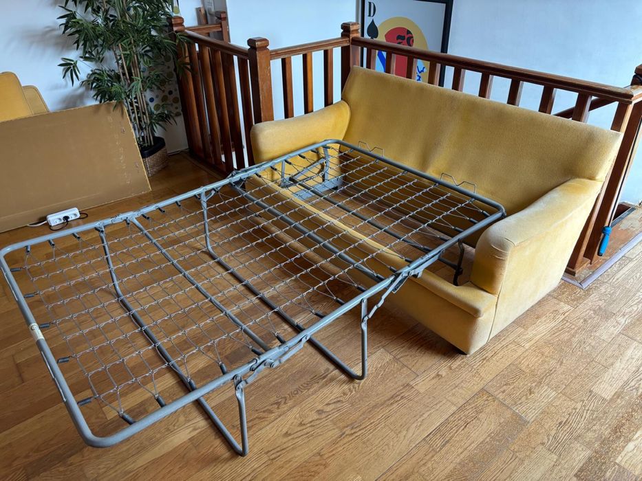 Sofa cama com colchao