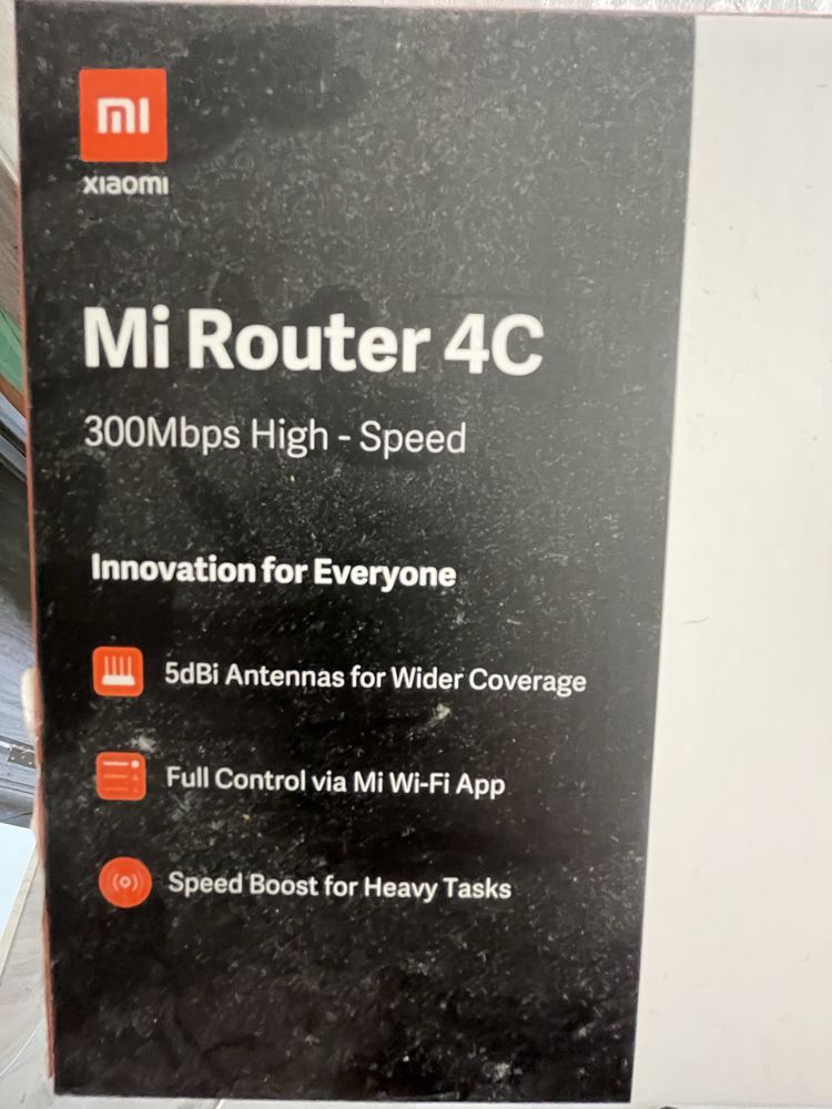 Wi-Fi роутер Xiaomi Mi Wi-Fi Router 4C White Global