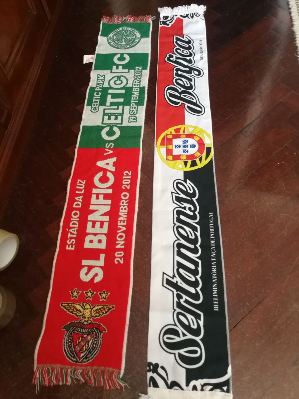2 Cachecóis Benfica