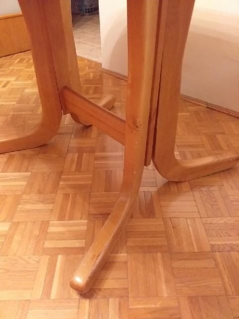 Stół drewniany rozkładany