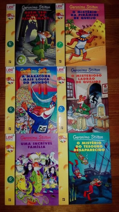 Geronimo stilton #1 ate 31# coleção