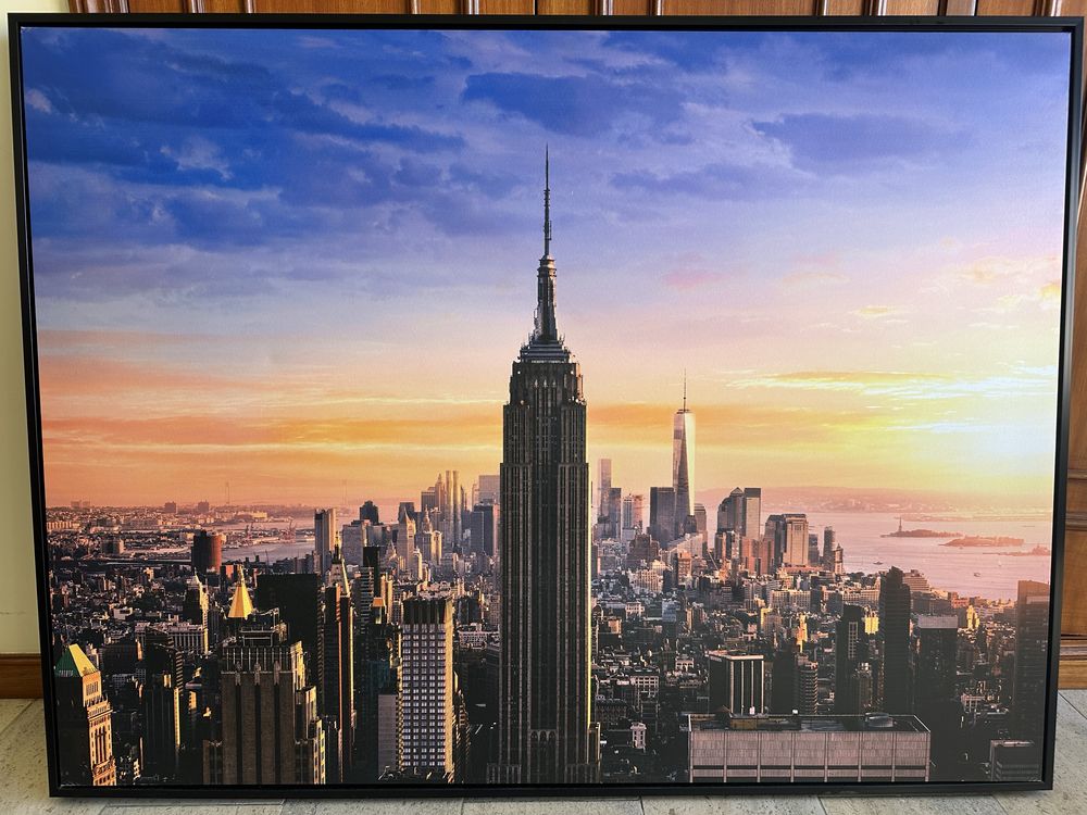 quadro new york empire state building