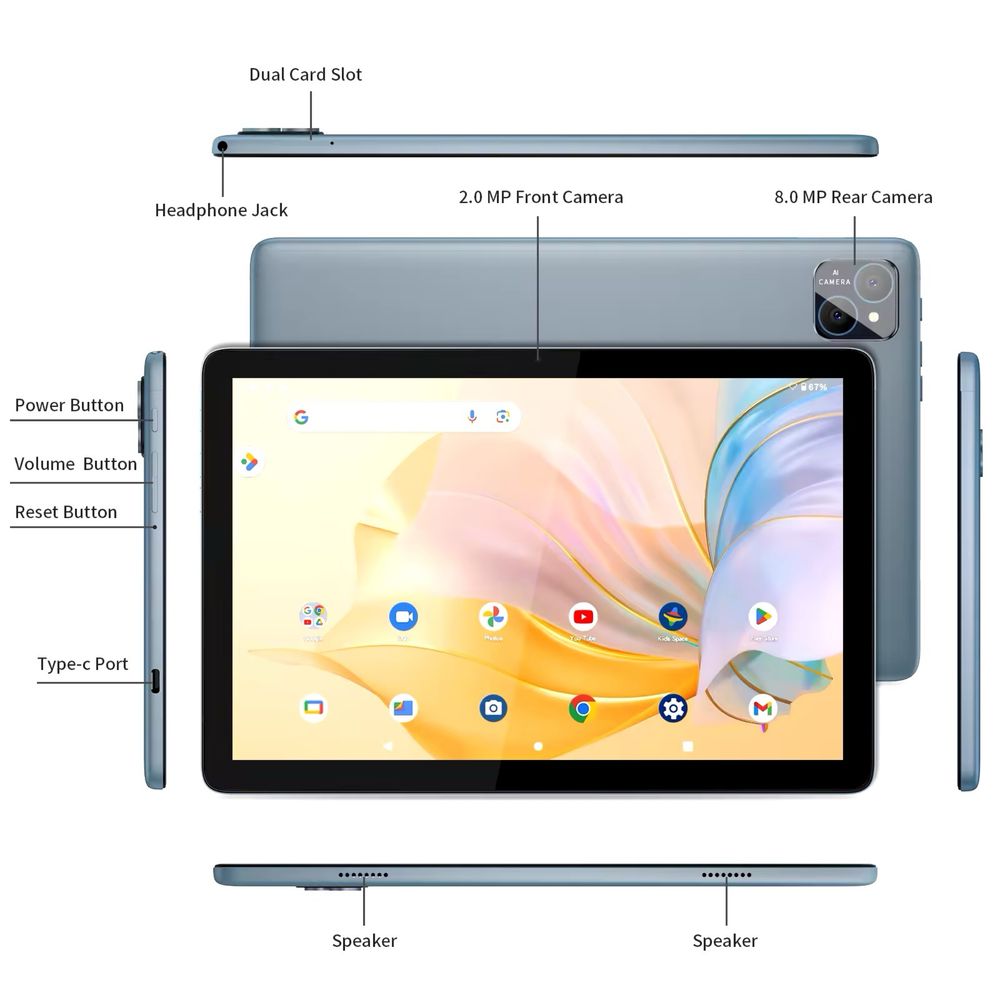 Планшет PRITOM TAB11 Android 14 .10 дюймів