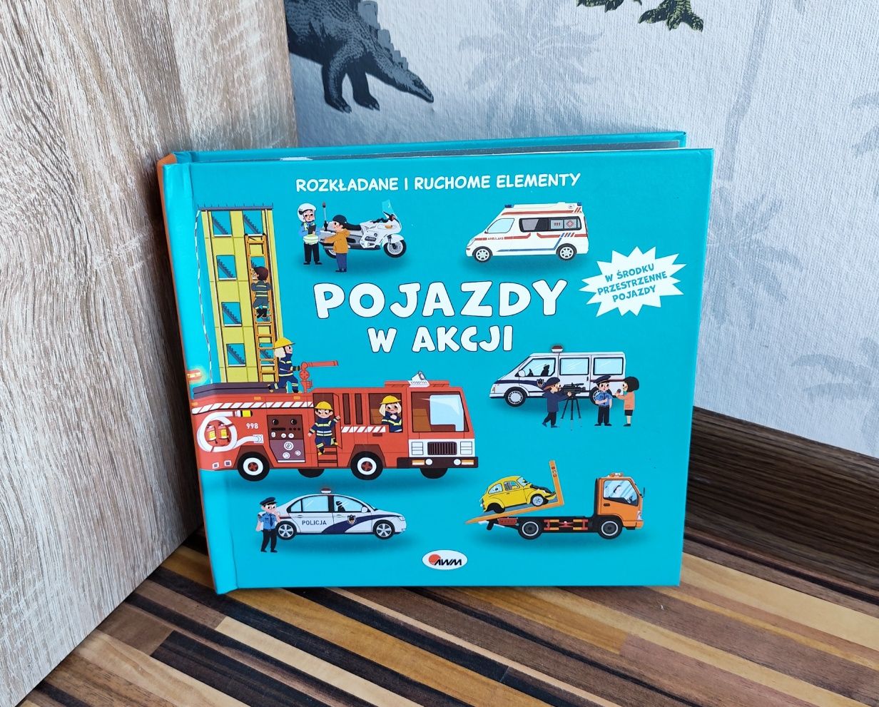 Unikat Pojazdy w akcji. Rozkładane i ruchome elementy