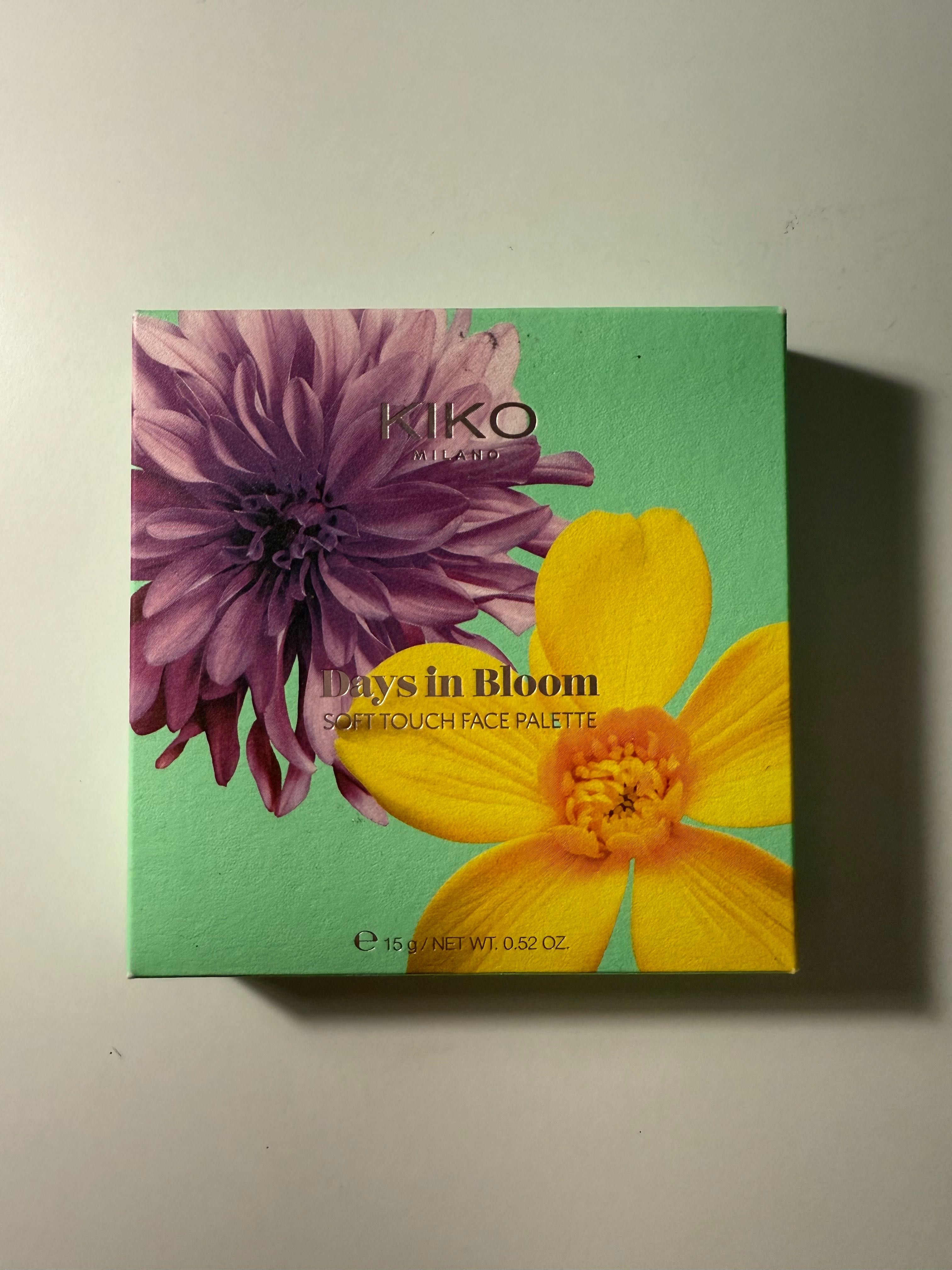 Kiko days in bloom paleta do konturowania twarzy