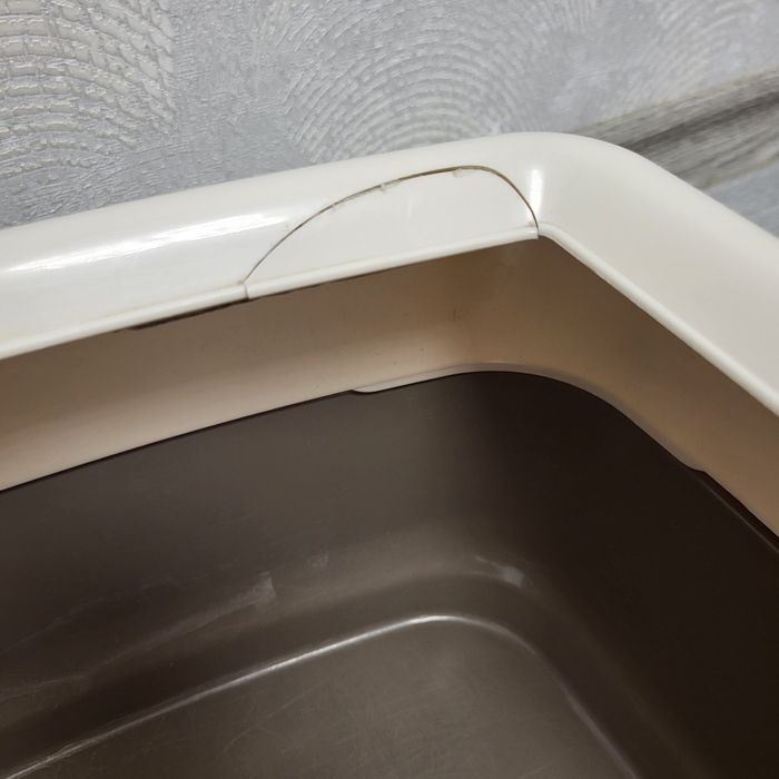 туалет для котиків Trixie з бортом 50х38х20, є дефект