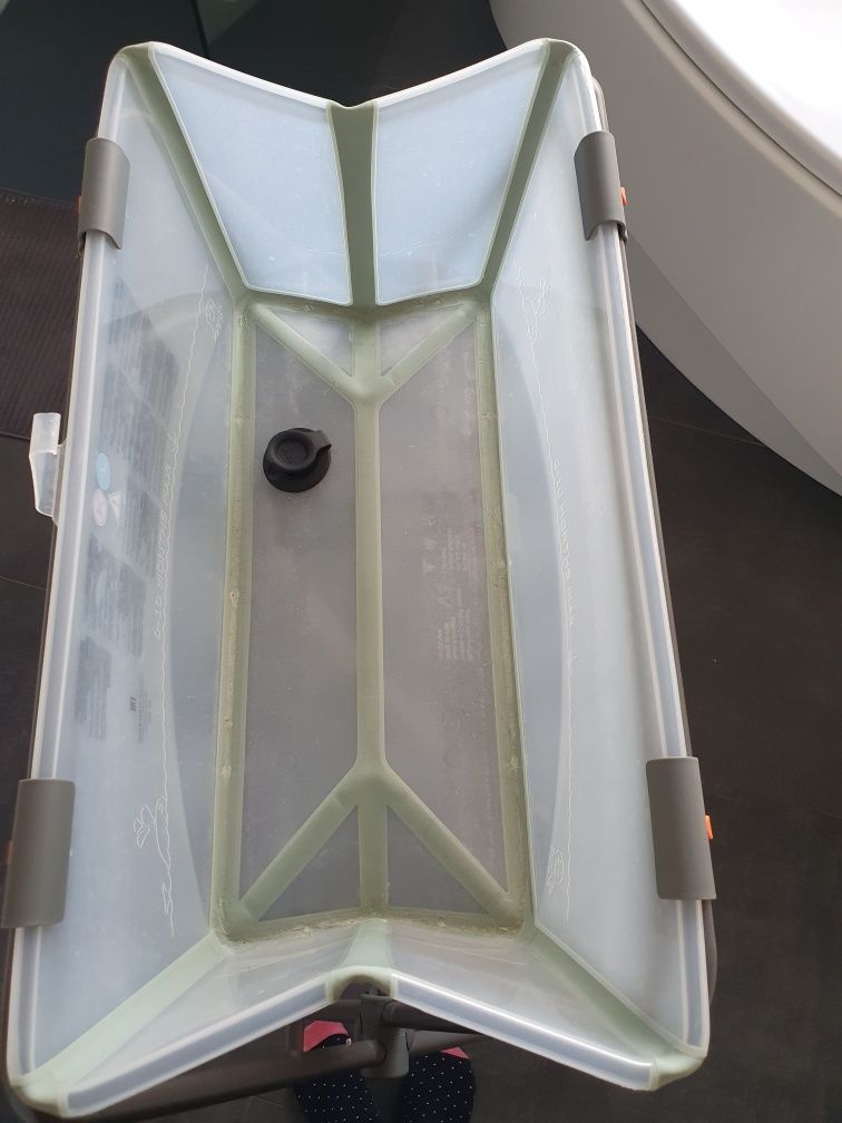 Wanienka Stokke Flexibath ze stojakiem + wkładka niemowlęca