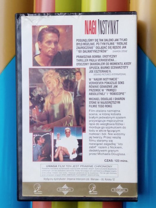 Nagi Instynkt (Basic Instinct) – Michael Douglas, Sharon Stone – Wydan