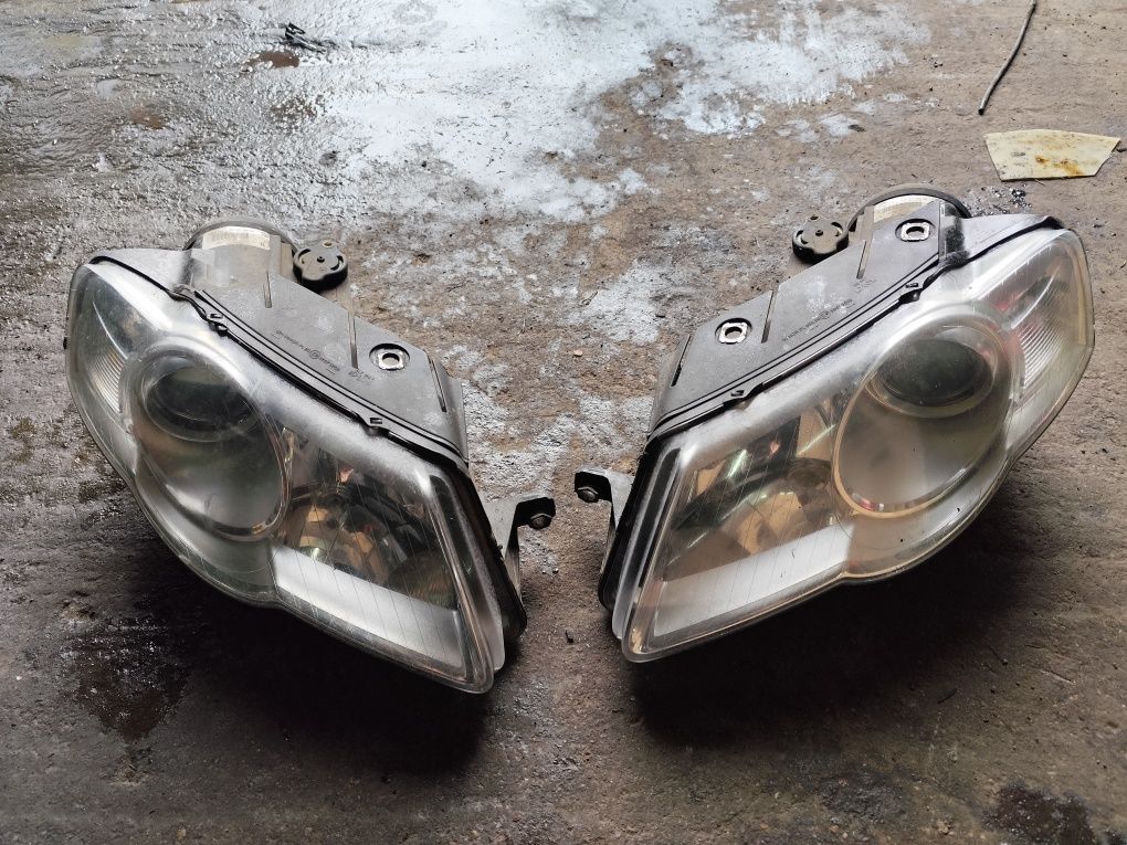VW Passat B6 lampa prawy lewy przód przednia