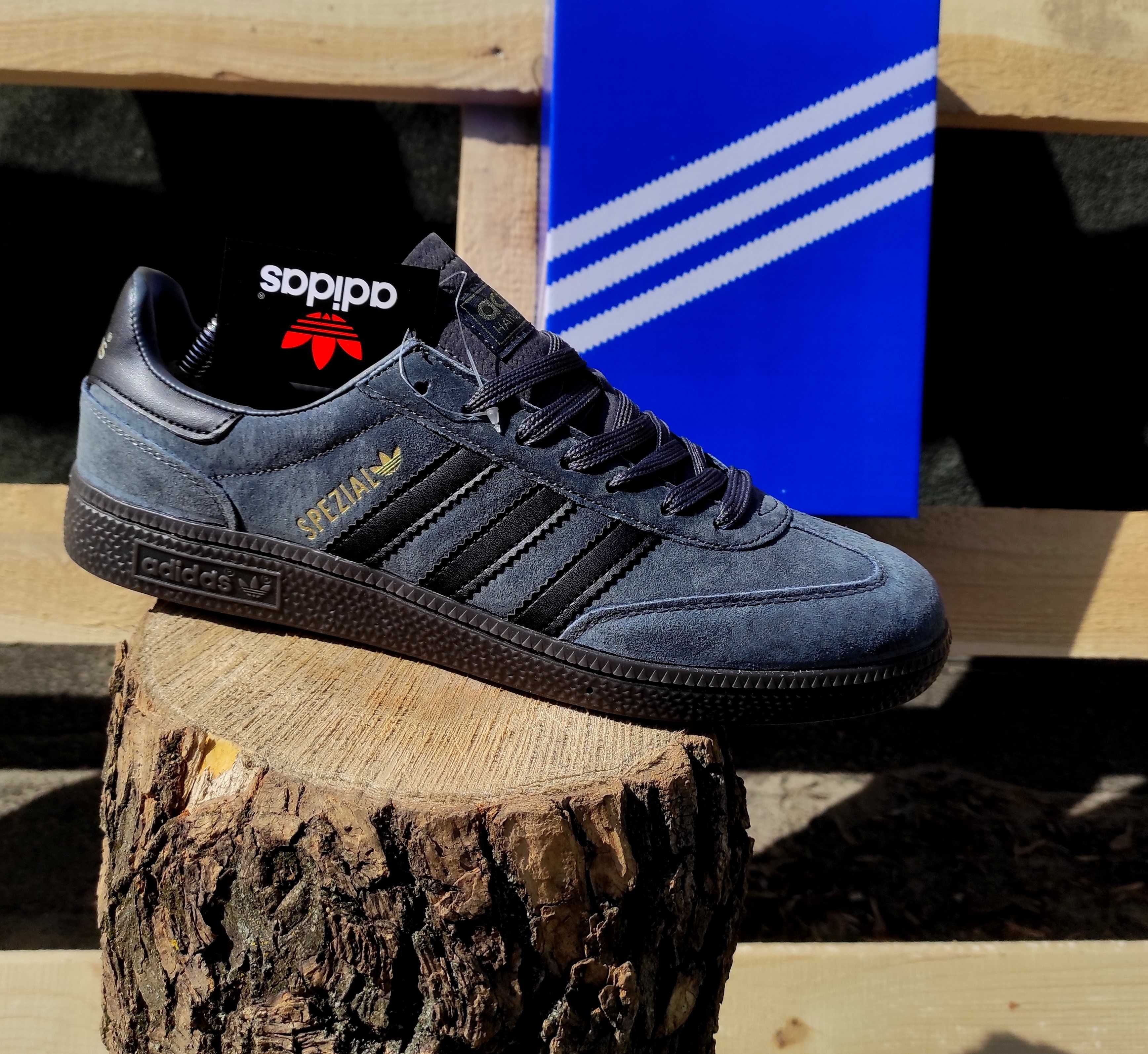 Кросівки кеди Adidas Handball Spezial сині (41-45), арт.1368