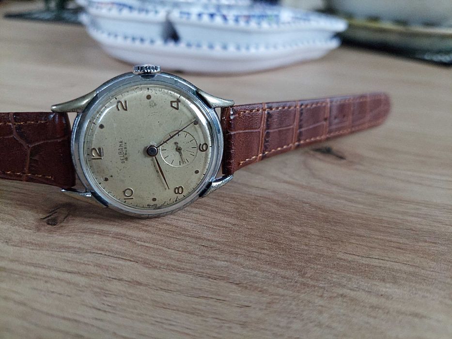 zegarek Delbana - 37mm! Oryginalny stan!