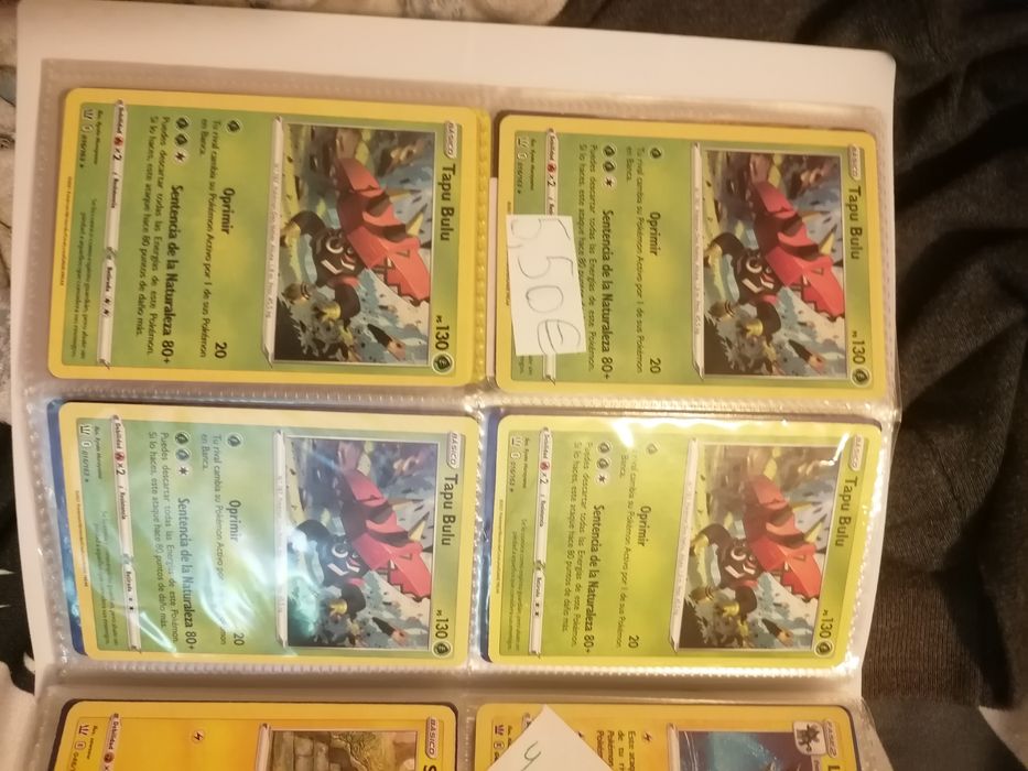 Cartas pokémon raras
