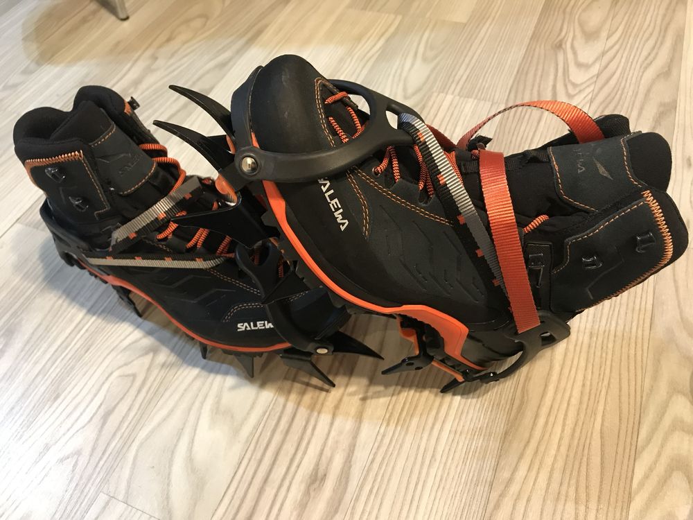 Raki koszykowe paskowe Crampon r36-46 na śnieg lód do wspinaczki