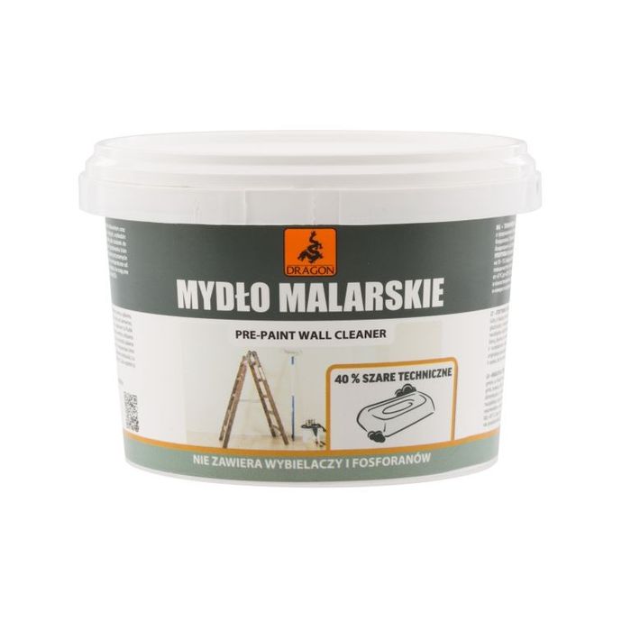 DRAGON Mydło Malarskie 40% Szare Techniczne 400g