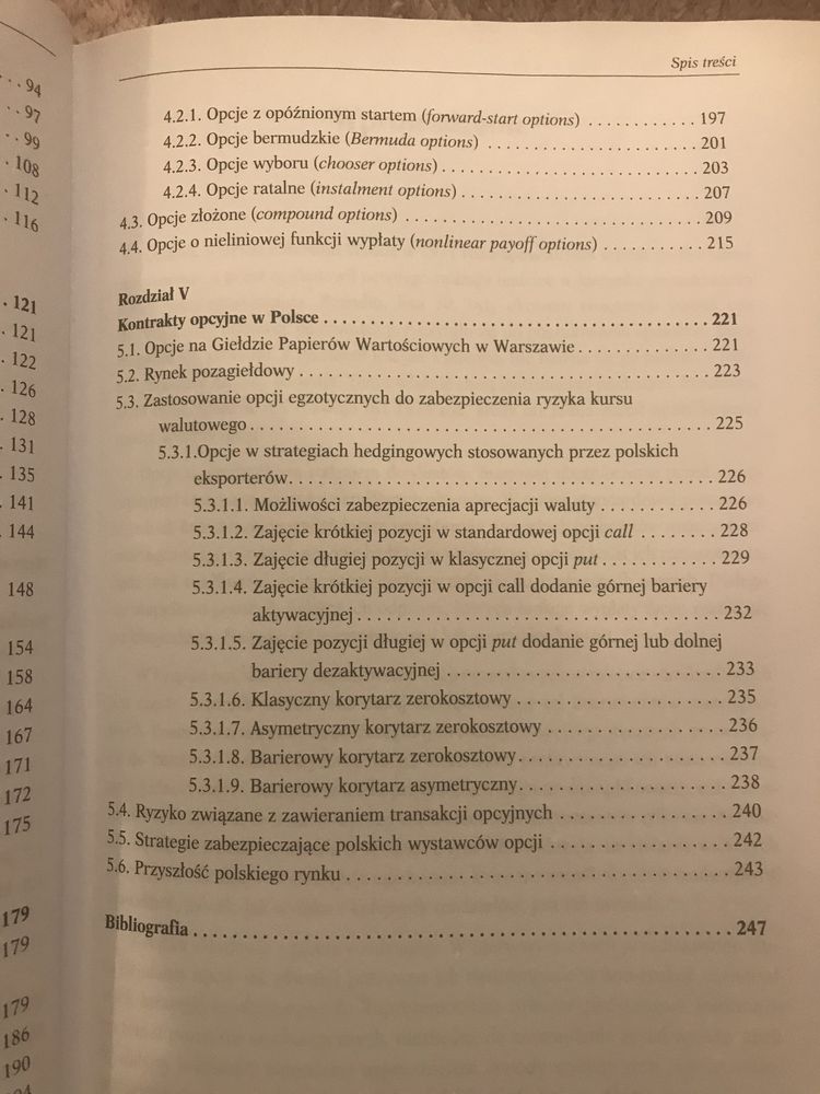 Egzotyczne opcje finansowe Pruchnicka-Grabias CeDeWu 2017 SGH