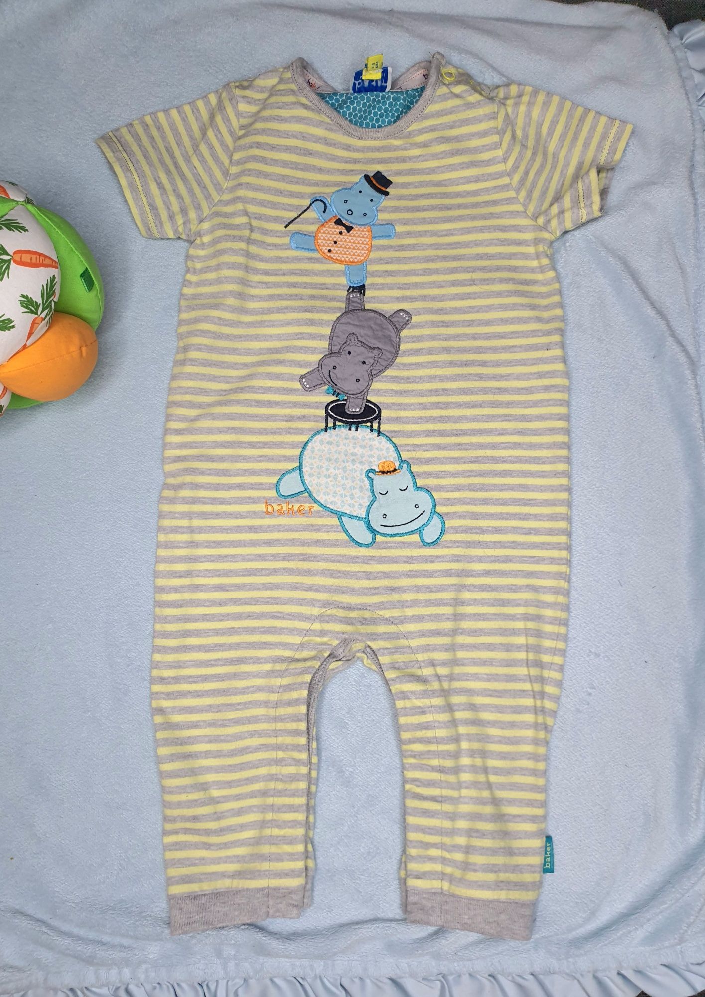 Боди Ромпер Человечек Комбинезон cotton на ребенка 6-9 месяцев