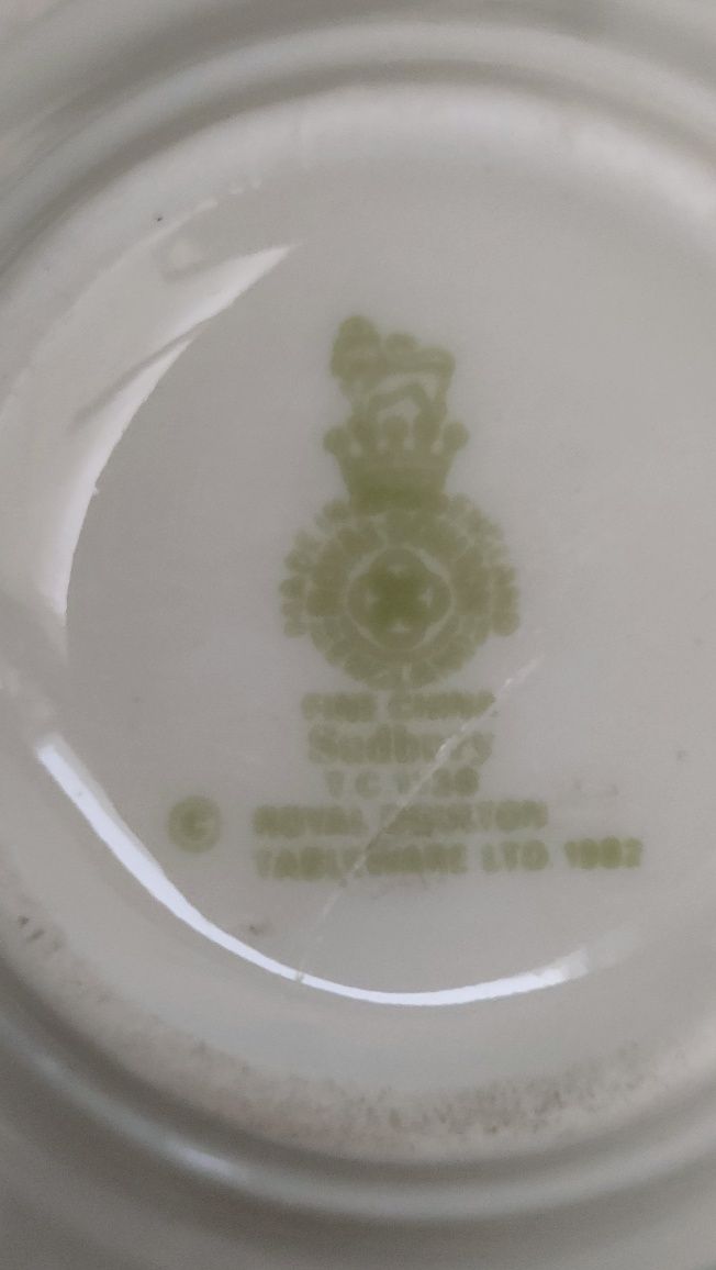 ROYAL DOULTON Sudbury filiżanka porcelanowa Anglia