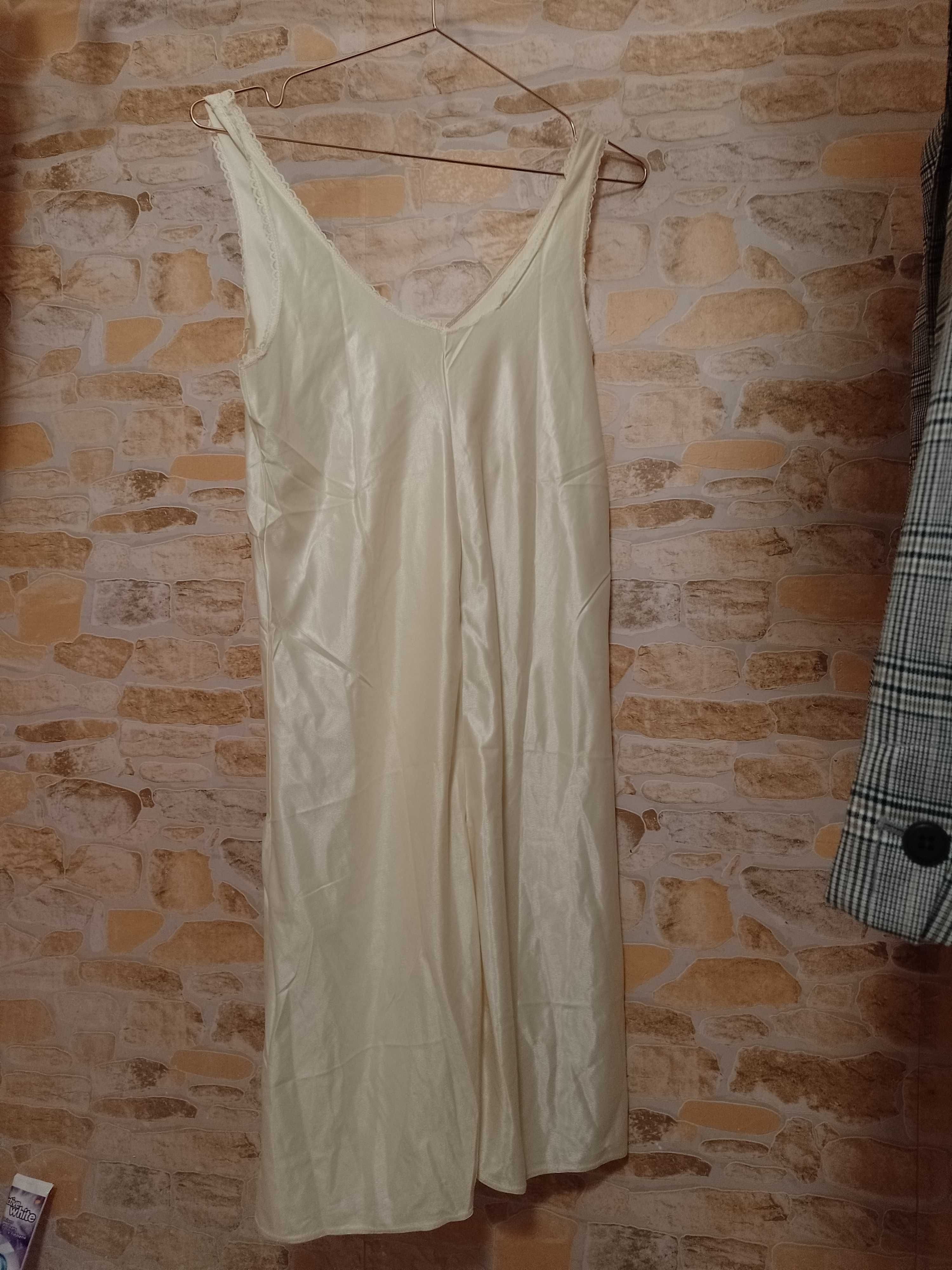 (40/42) (L,/XL) Żółta halka pod sukienkę z Londynu