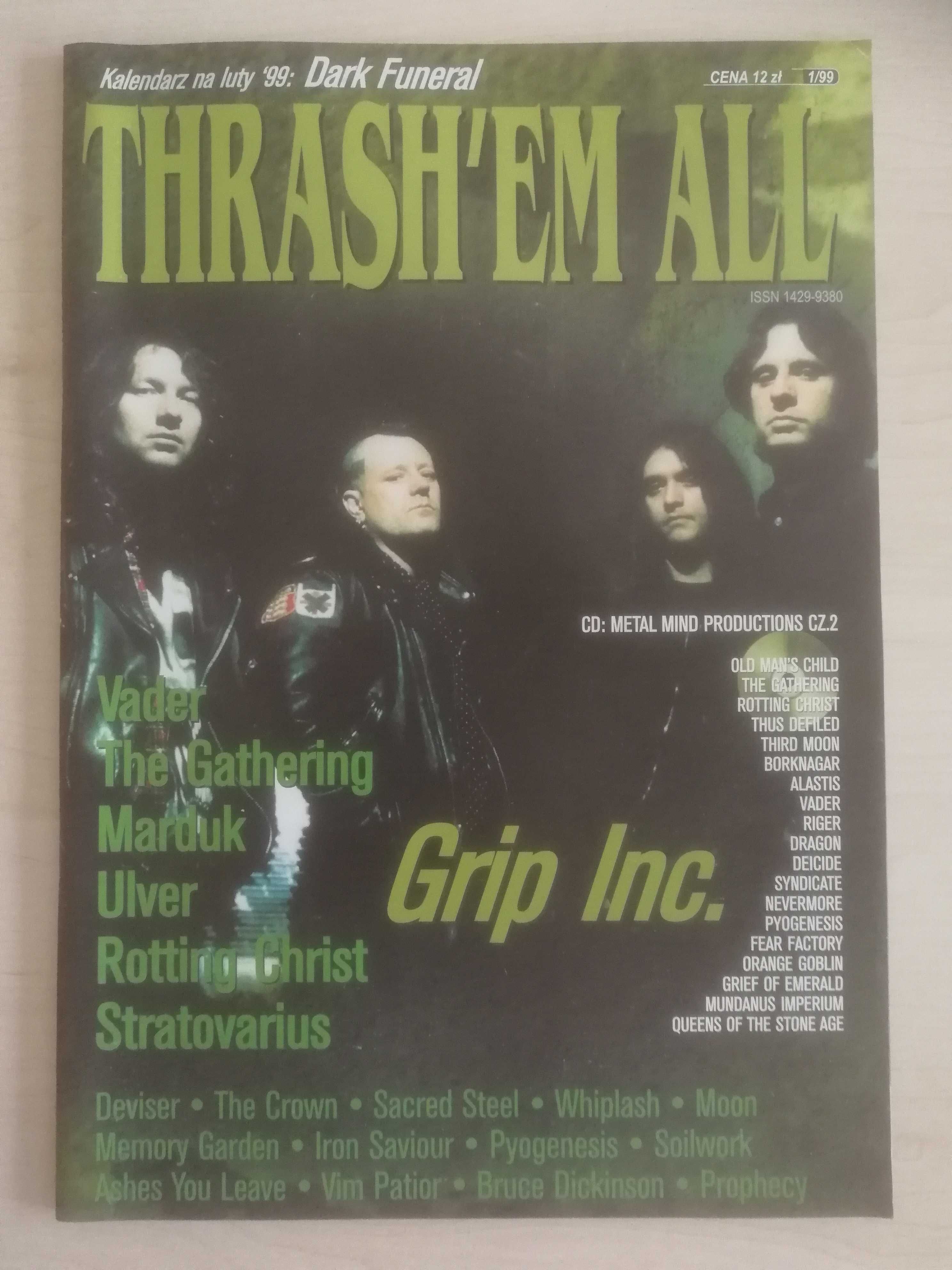 Magazyn Metalowy Trash'em all 1/99