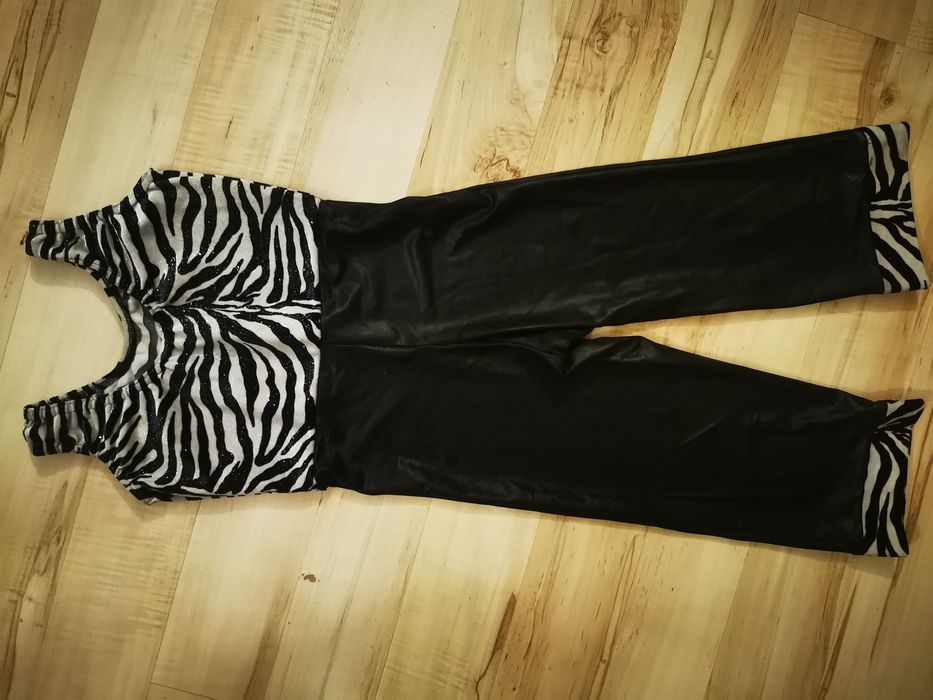 Strój karnawałowy zebra skaj