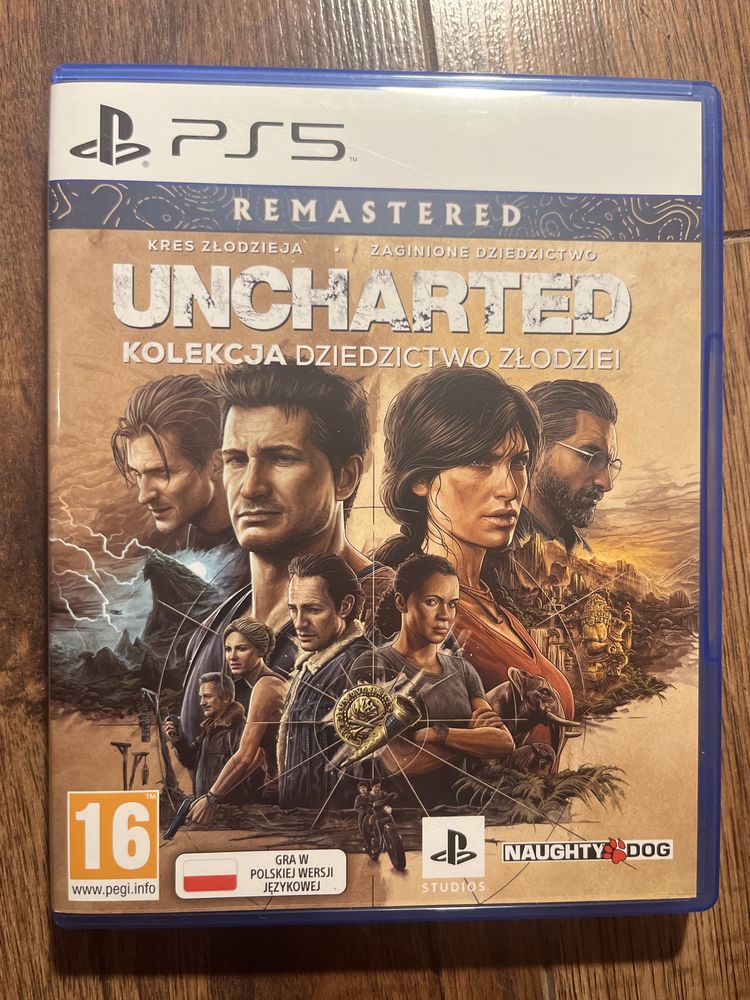 Uncharted Kolekcja Dziedzictwo Złodzieji Ps5