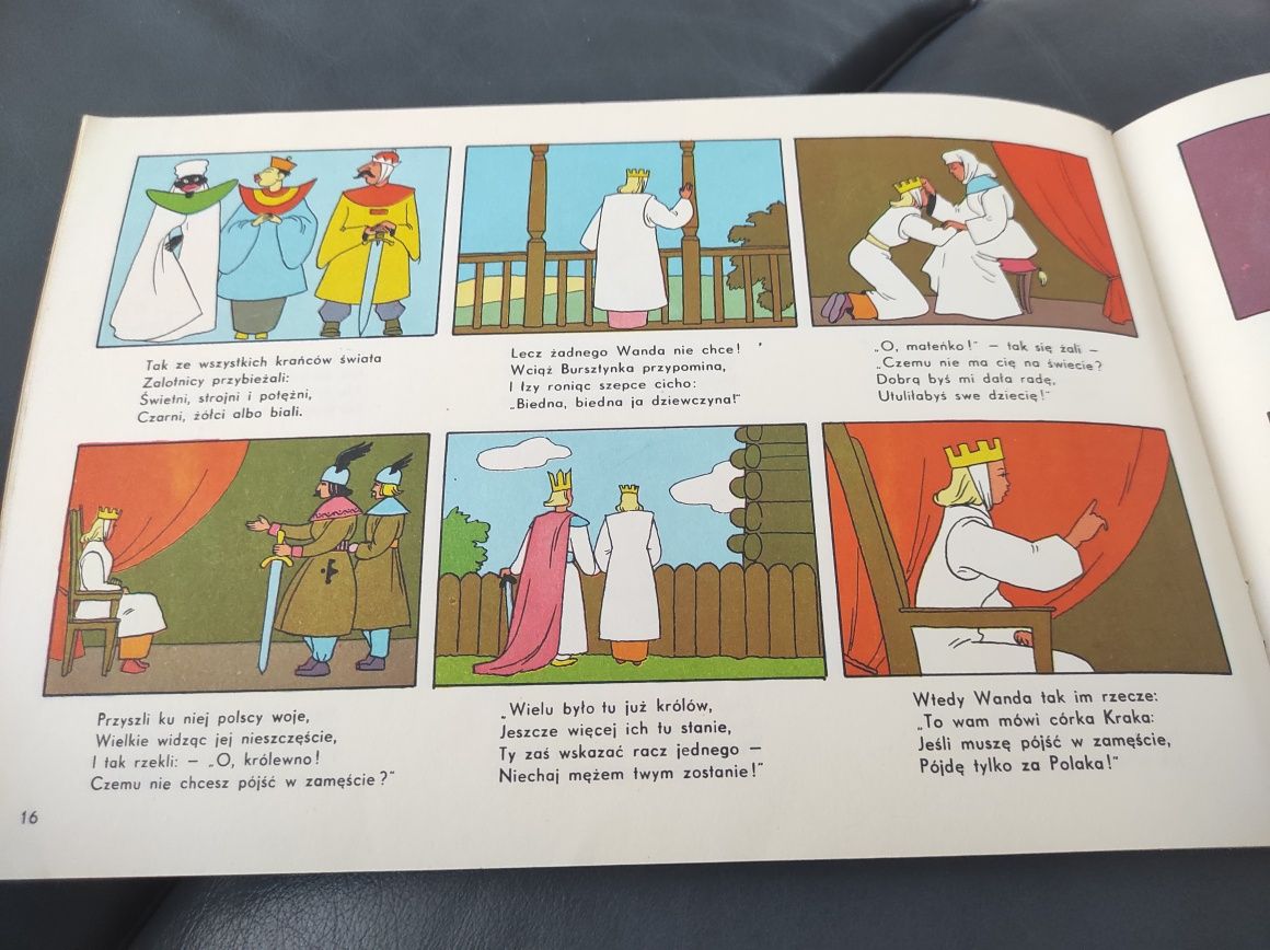 Komiks PRL Wanda leży w naszej Ziemi. K. Makuszyński. Stan idealny