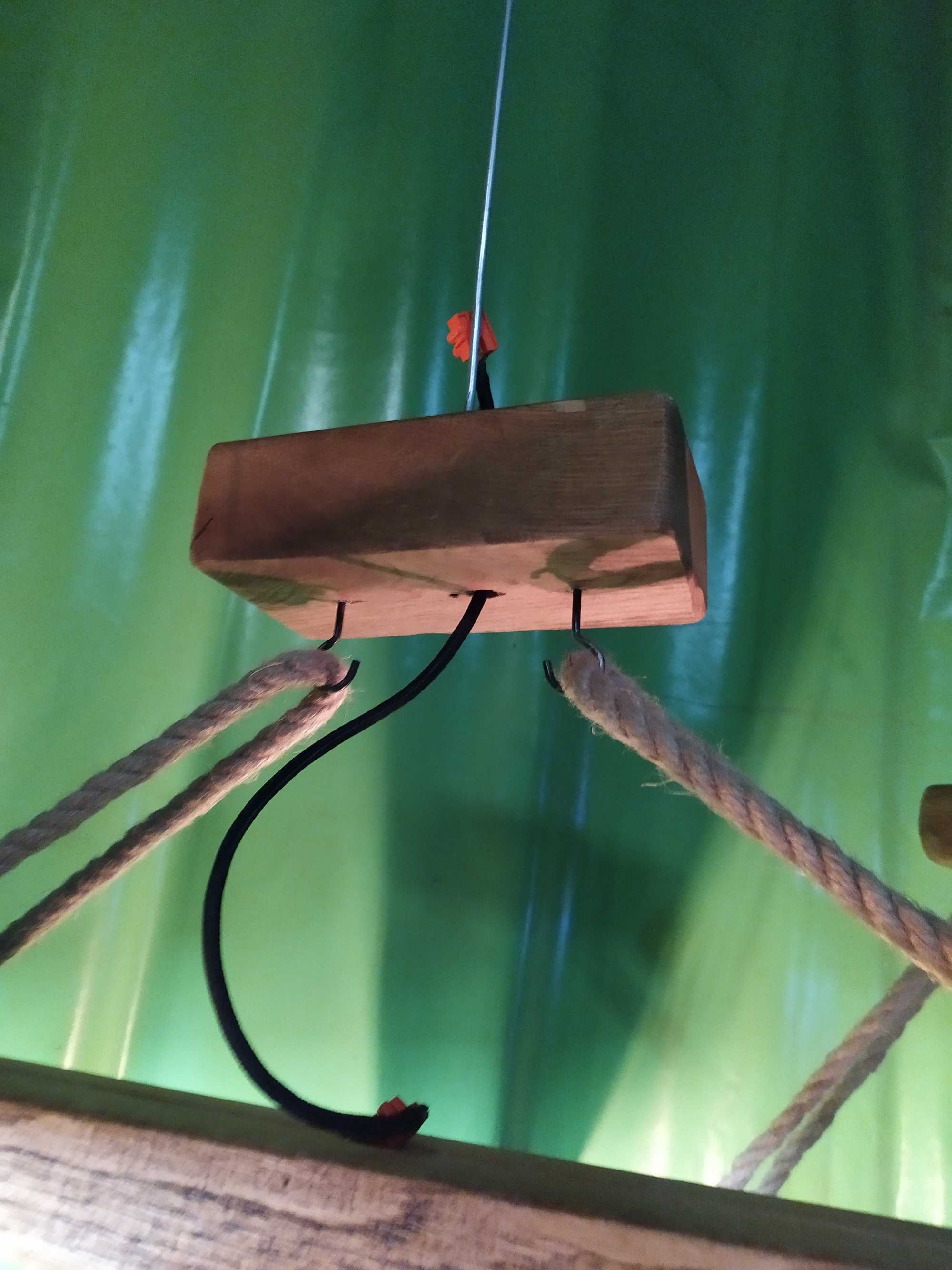 Lampa lite drewno dąb