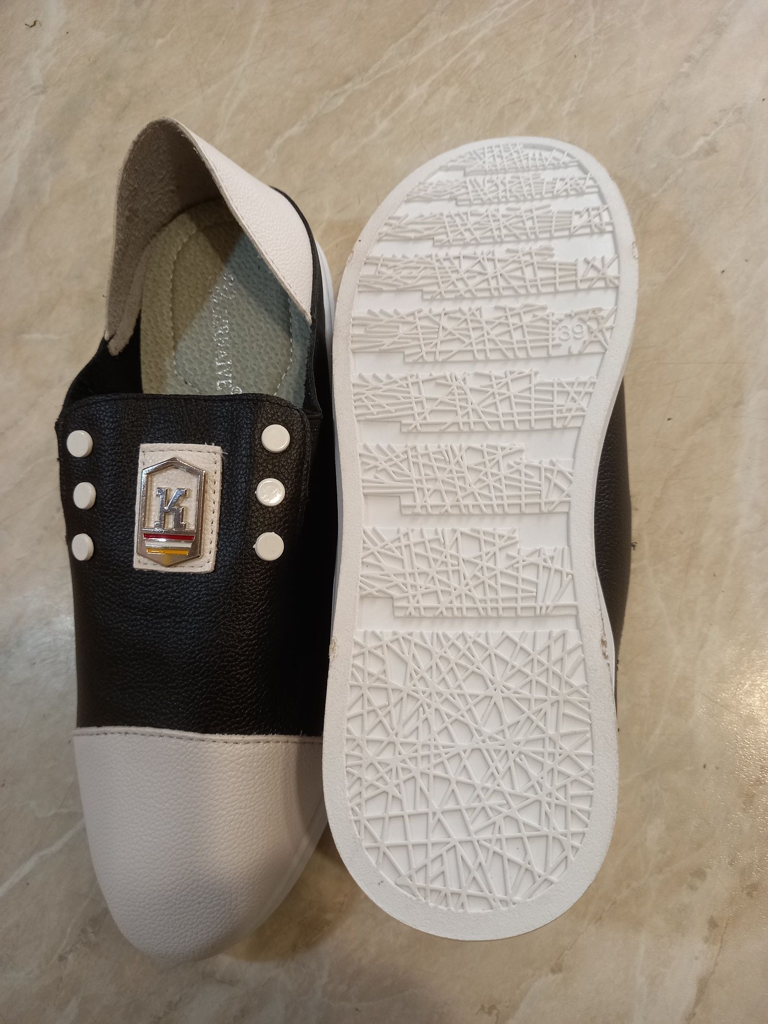 Мокасины  39-40р, новые